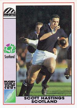 1991 Regina Rugby World Cup #110 Scott Hastings Front